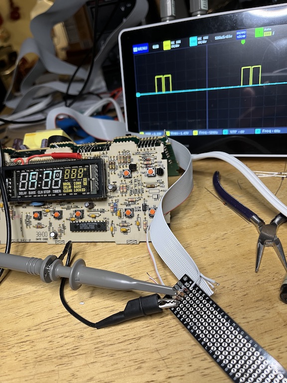 Voltage shifter oscilloscope